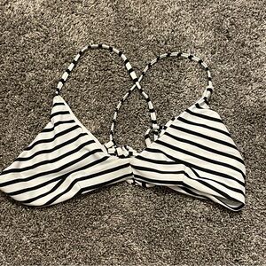 Striped Bikini Top
